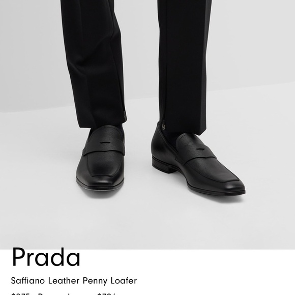 🍁SOLD🍁Prada Saffiano Penny Loafers - Picture 15 of 17